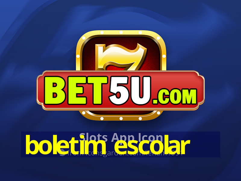 boletim escolar